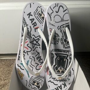 Karl Langerfeld Wedge Sandals